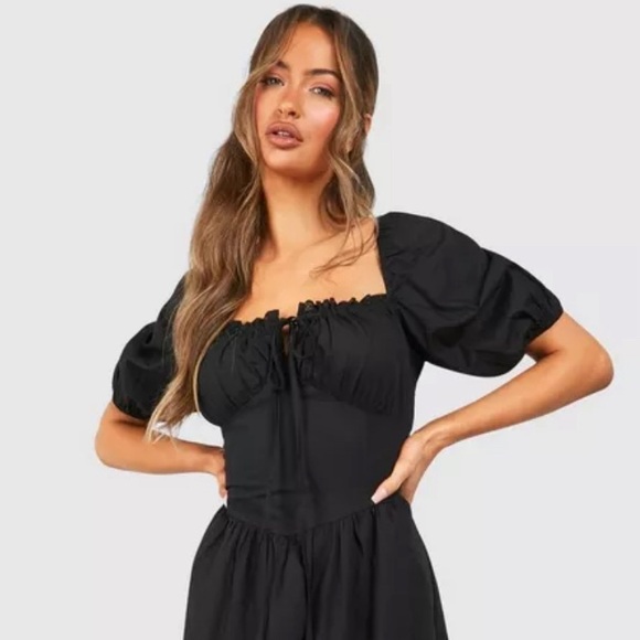 Boohoo Black Maxi Dress (brand new) - Picture 3 of 3